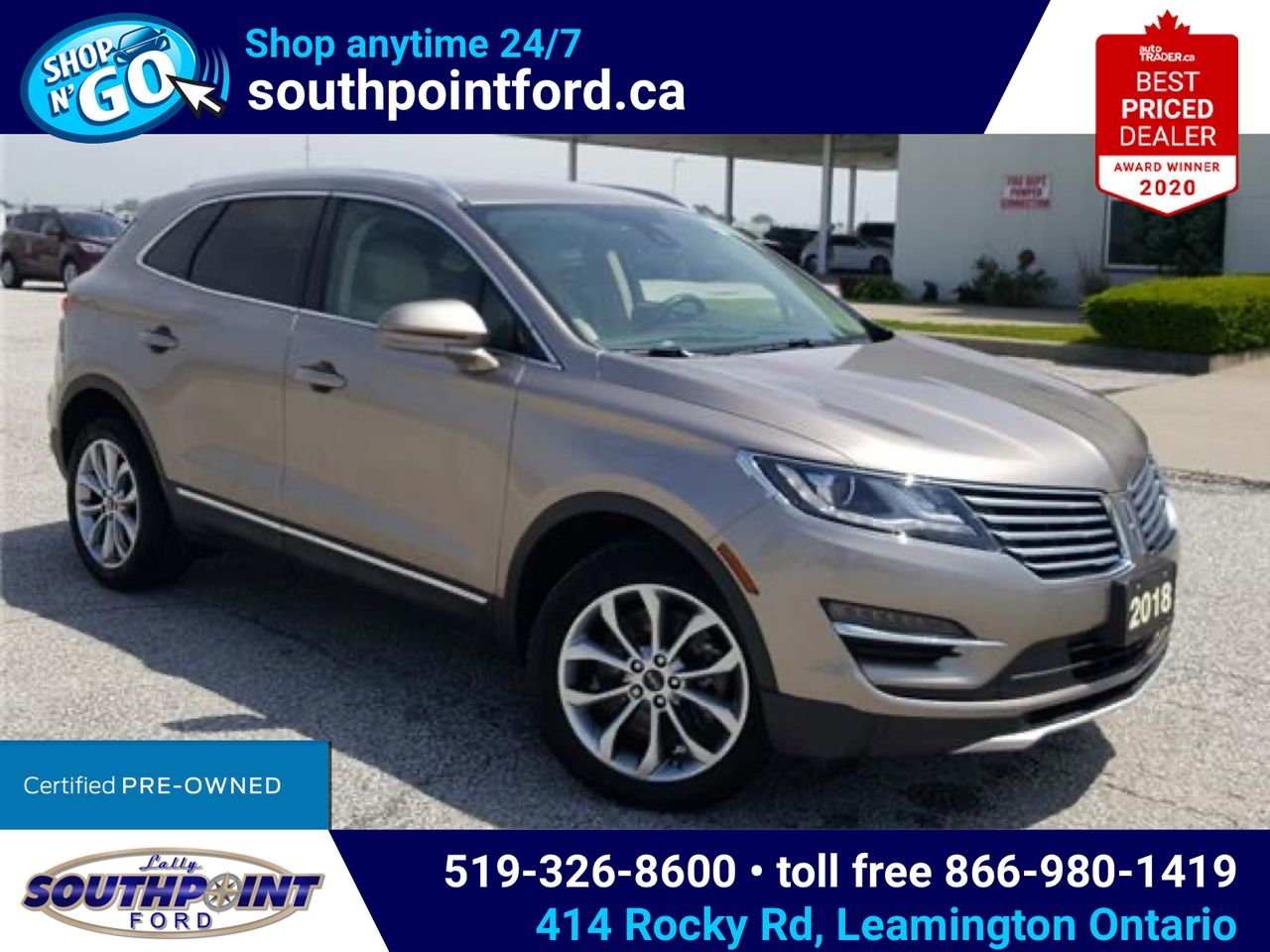 2018 Lincoln MKC