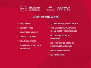 2019 Infiniti QX50