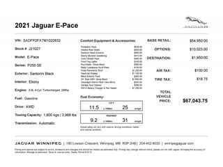 2021 Jaguar E-Pace