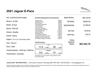 2021 Jaguar E-Pace