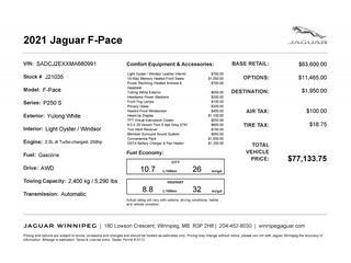 2021 Jaguar F-Pace