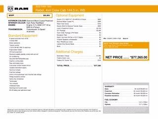 2022 Ram 1500