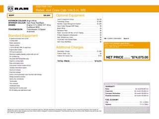 2022 Ram 1500