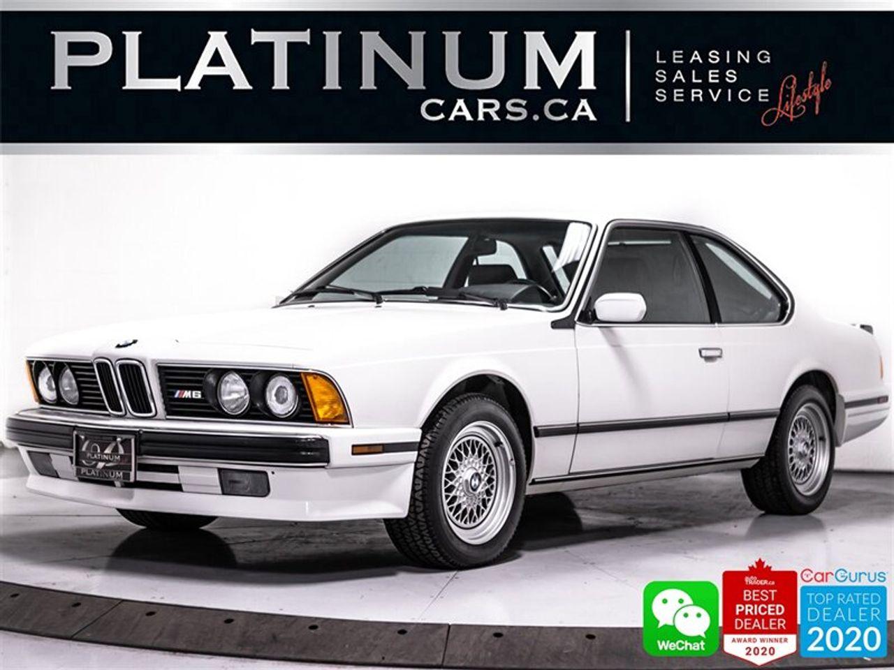 1989 BMW 5-Series M6-0