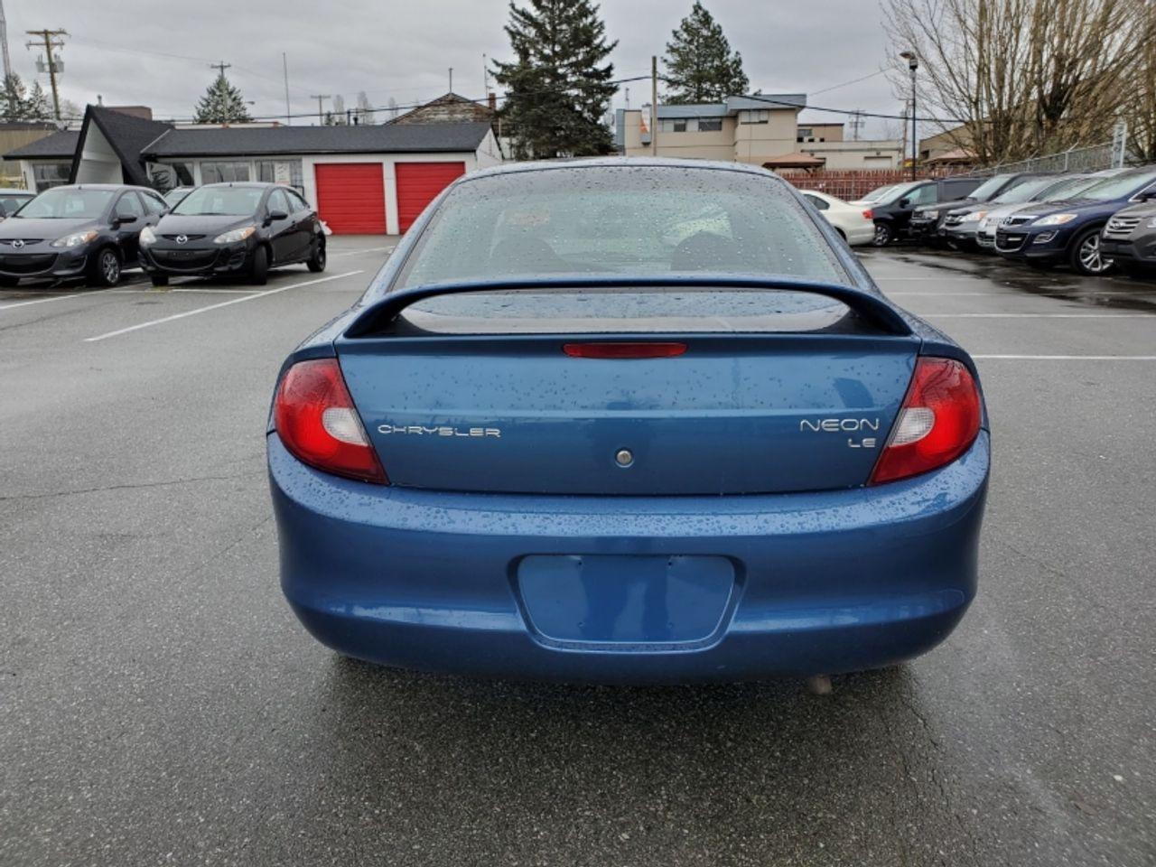 2002 Chrysler Neon LE-4