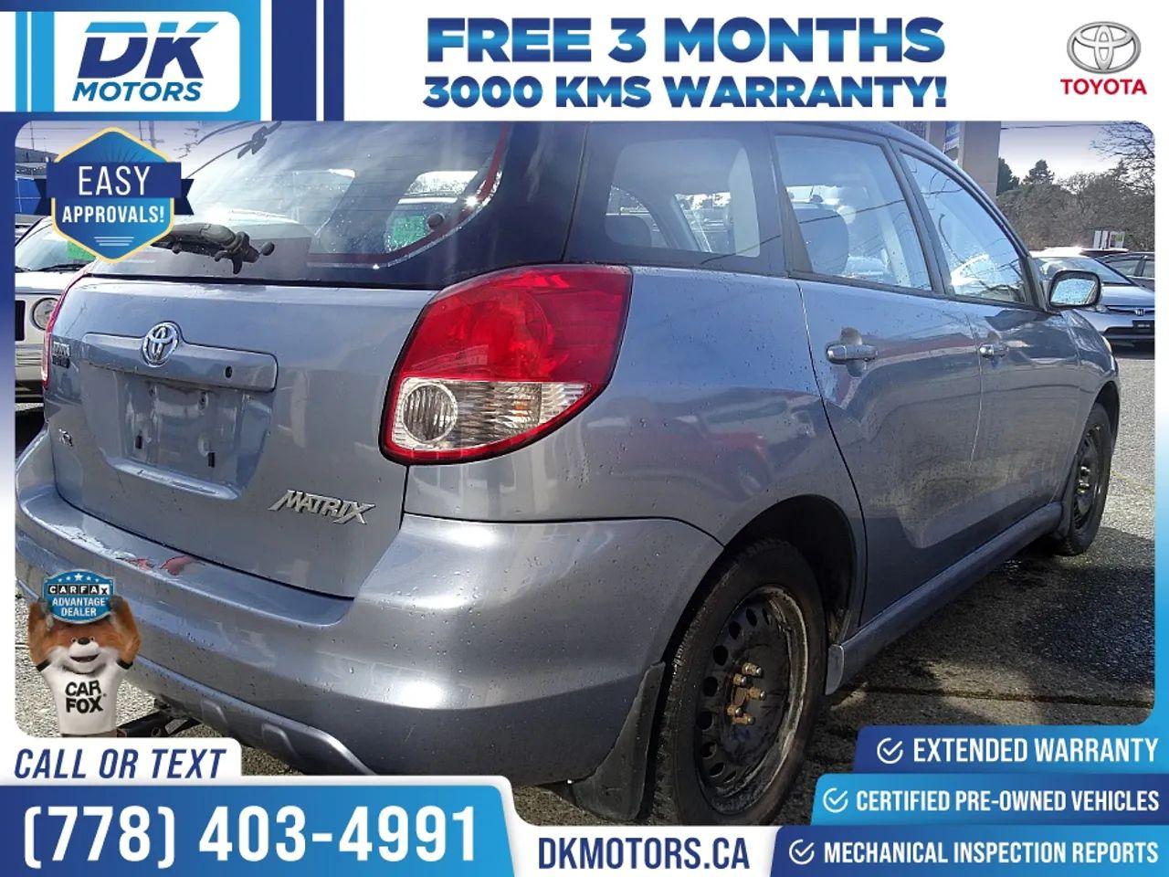 2003 Toyota Matrix XR-3