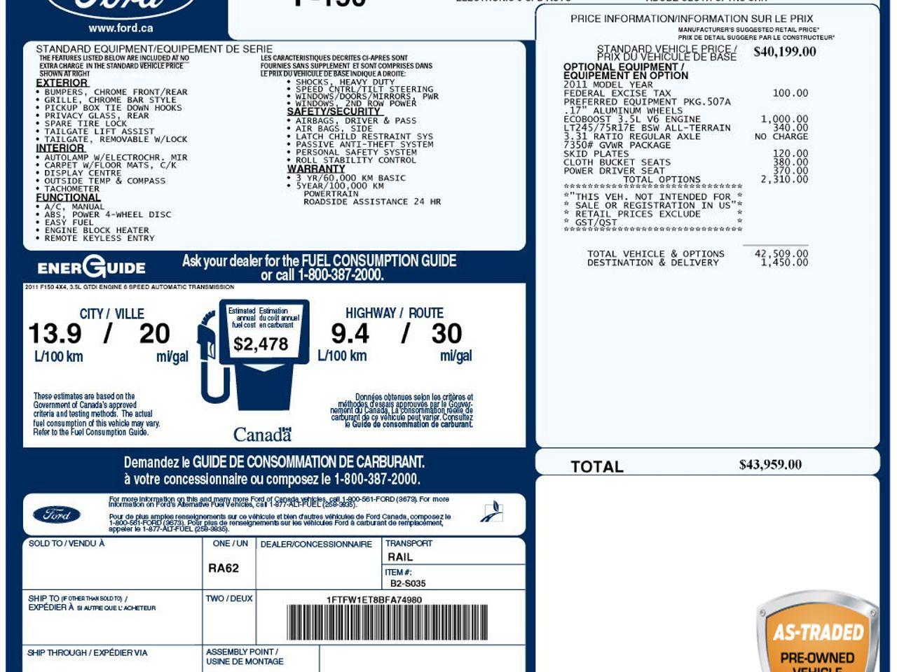 2011 Ford F-150 XLT-3