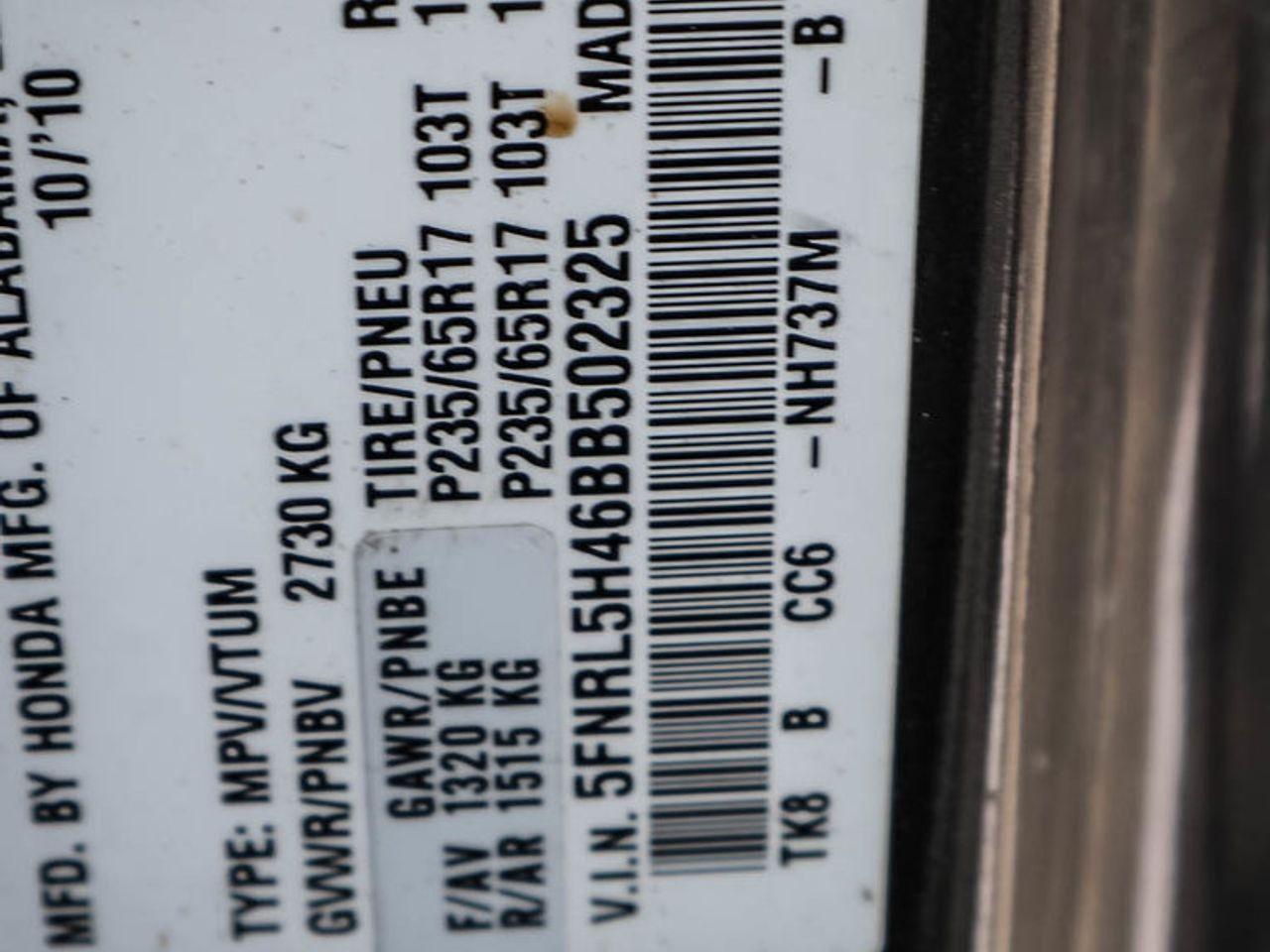 2011 Honda Odyssey EX-2