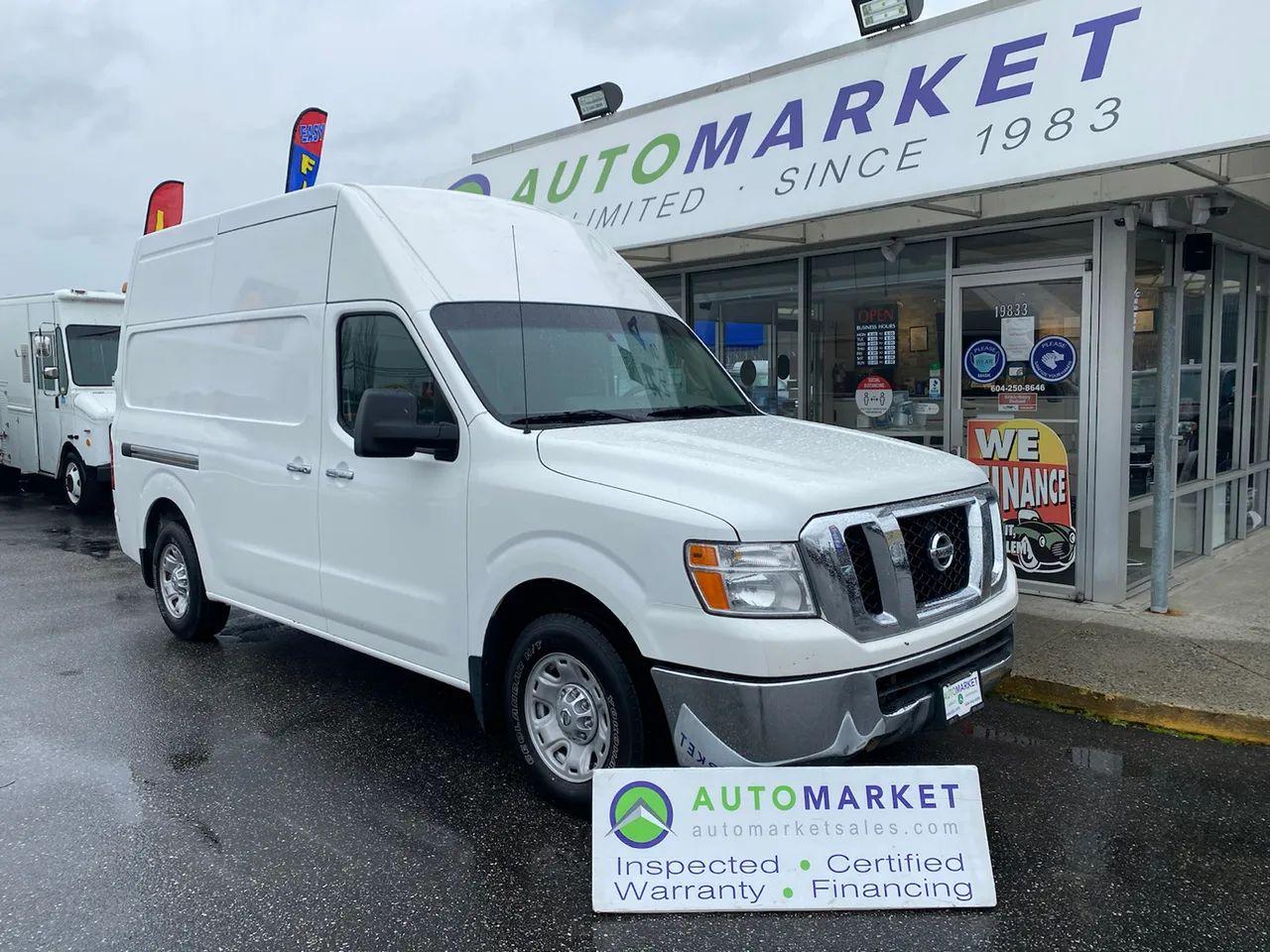 2012 Nissan NV Cargo 2500 HD S V6 High Roof-2