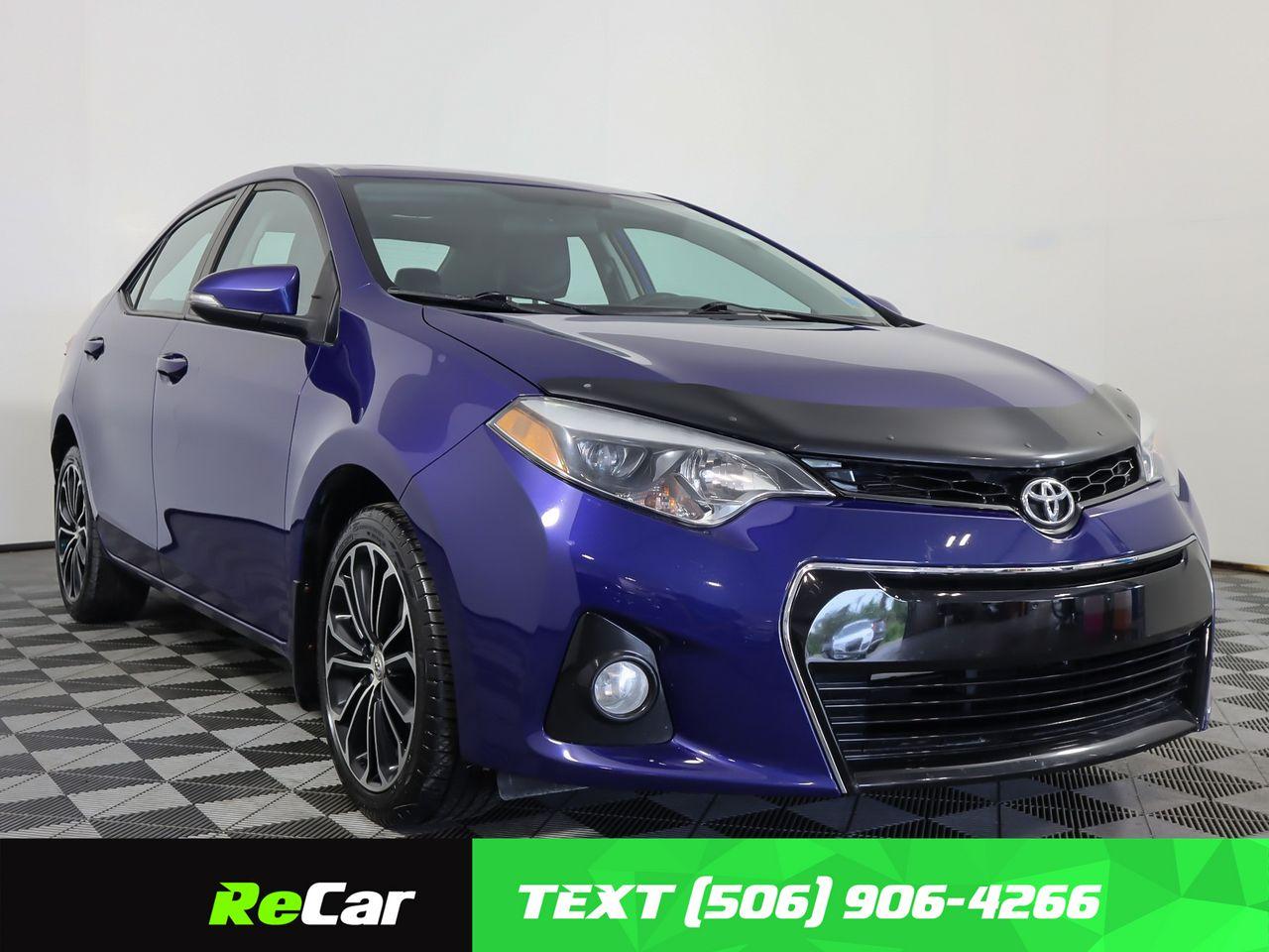 2014 Toyota Corolla Sport-0