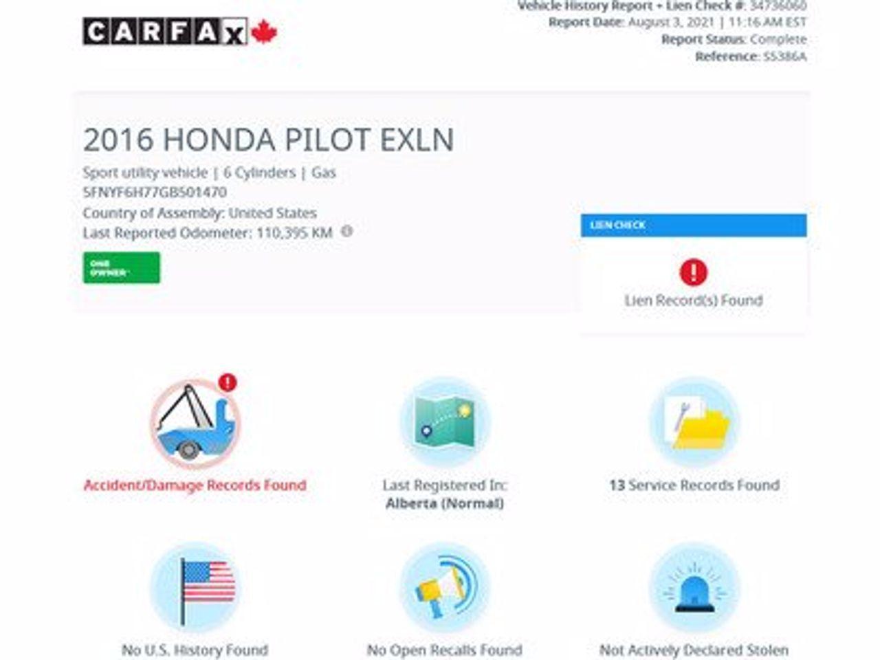 2016 Honda Pilot EX-L-1