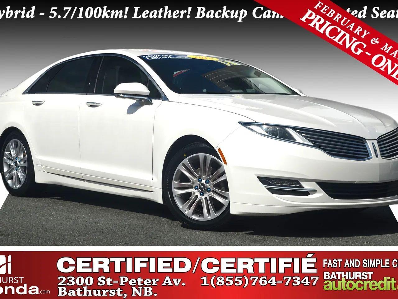 2016 Lincoln MKZ Hybrid-0