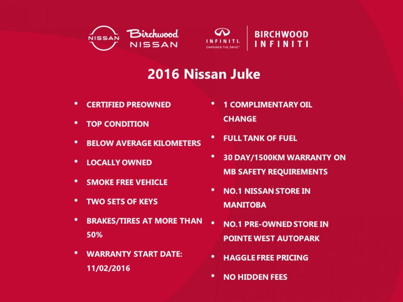 2016 Nissan Juke S-2