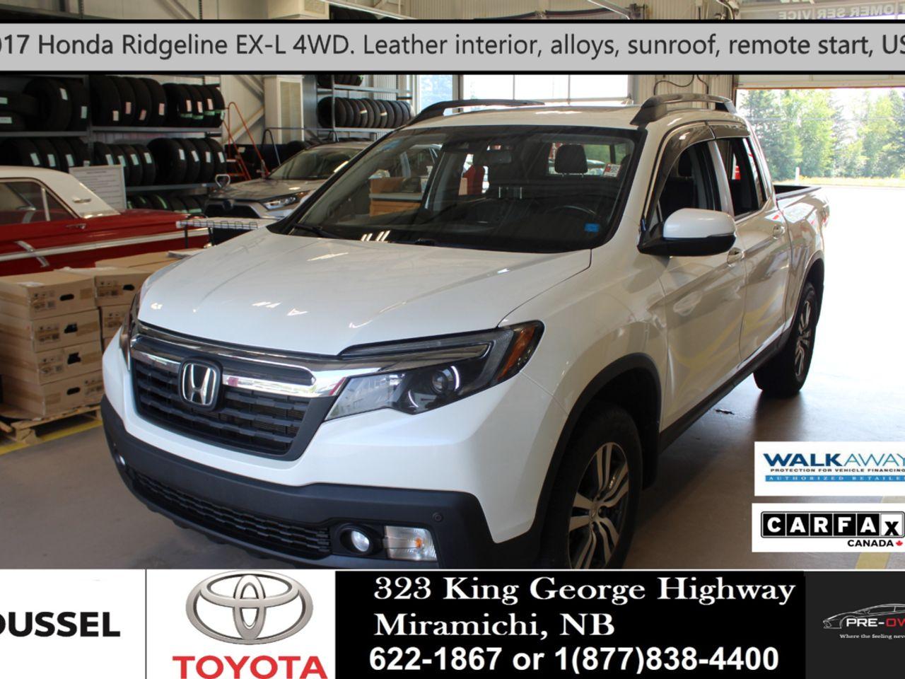 2017 Honda Ridgeline RTL-1