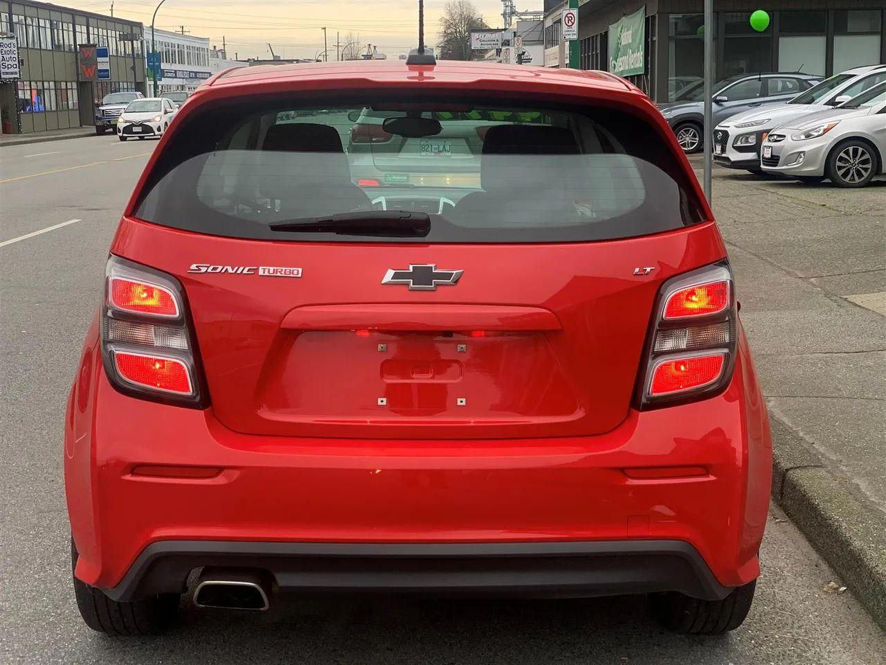 2018 Chevrolet Sonic LT-4