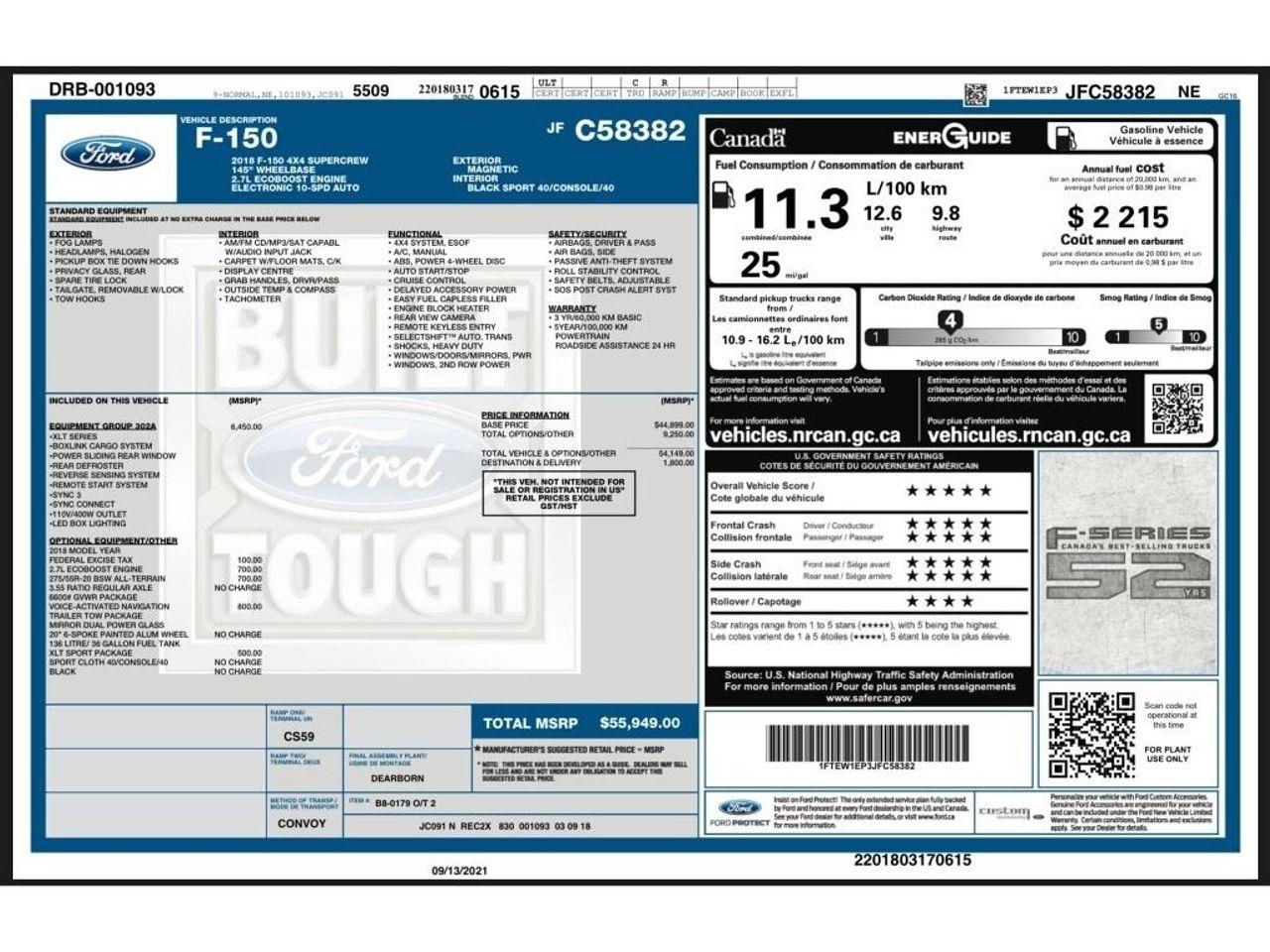 2018 Ford F-150 XLT-1