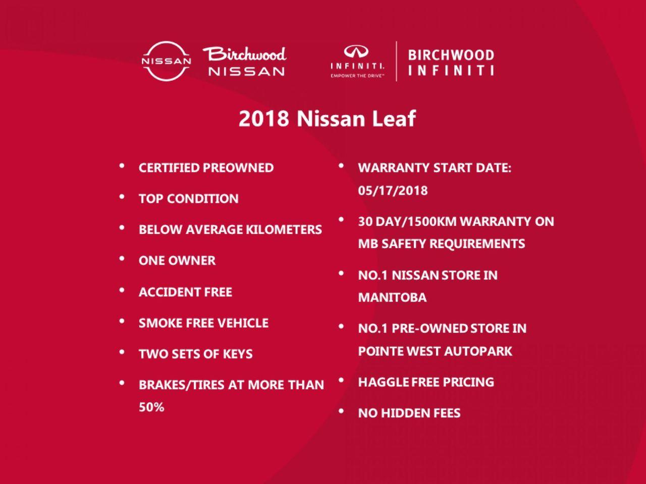 2018 Nissan LEAF S-2