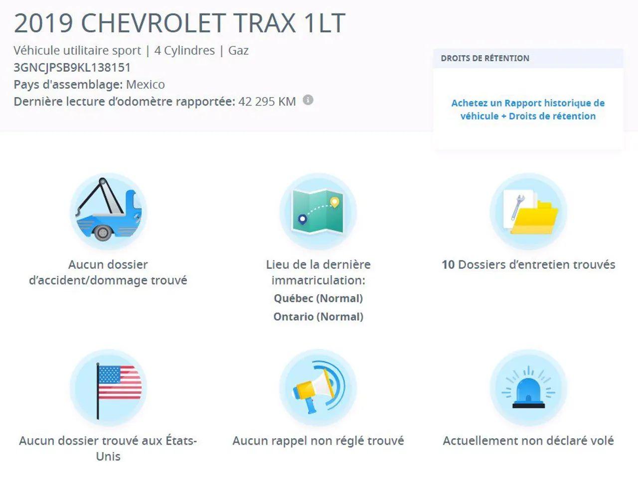 2019 Chevrolet Trax LT-2