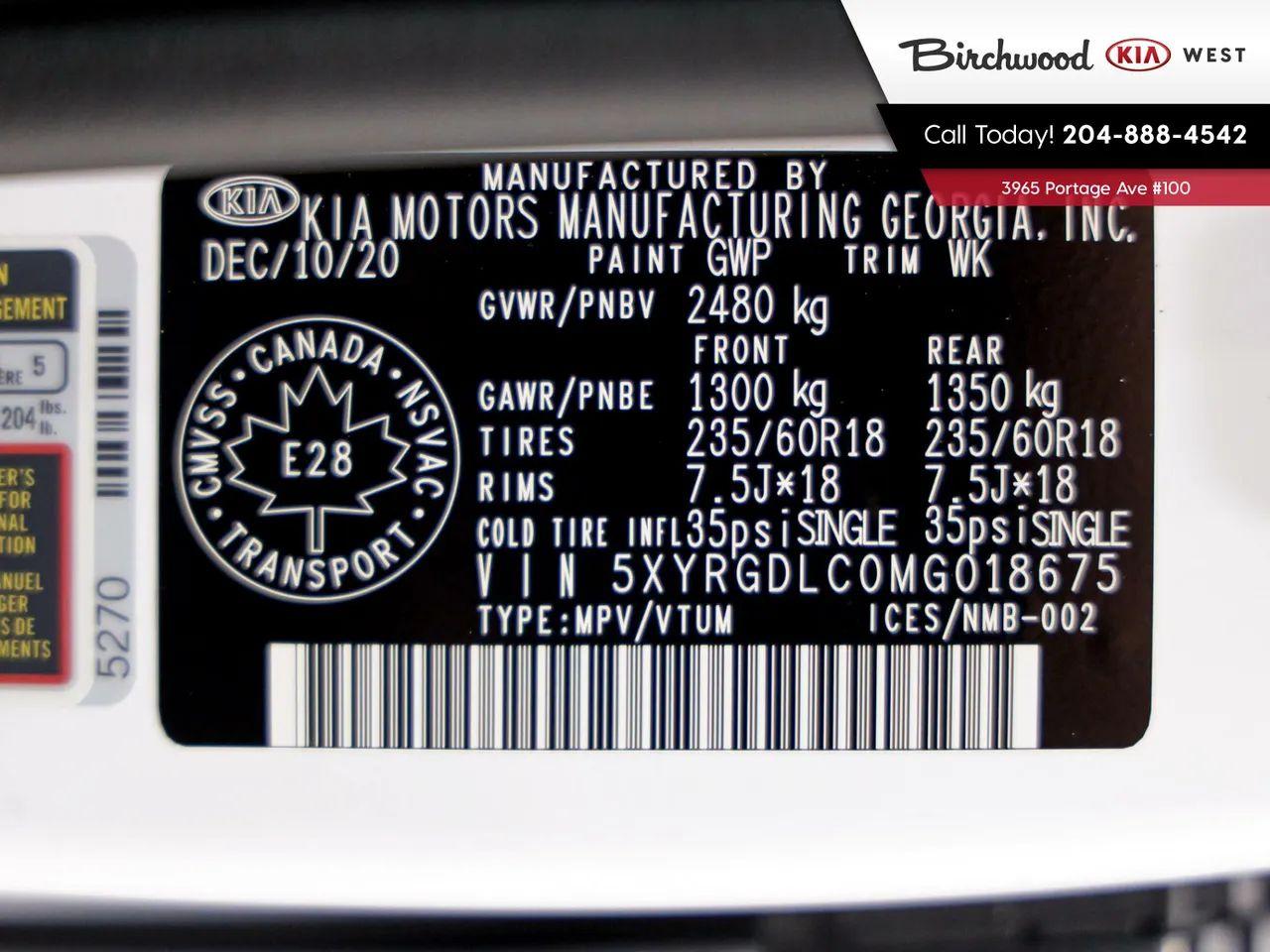 2021 Kia Sorento LX-1