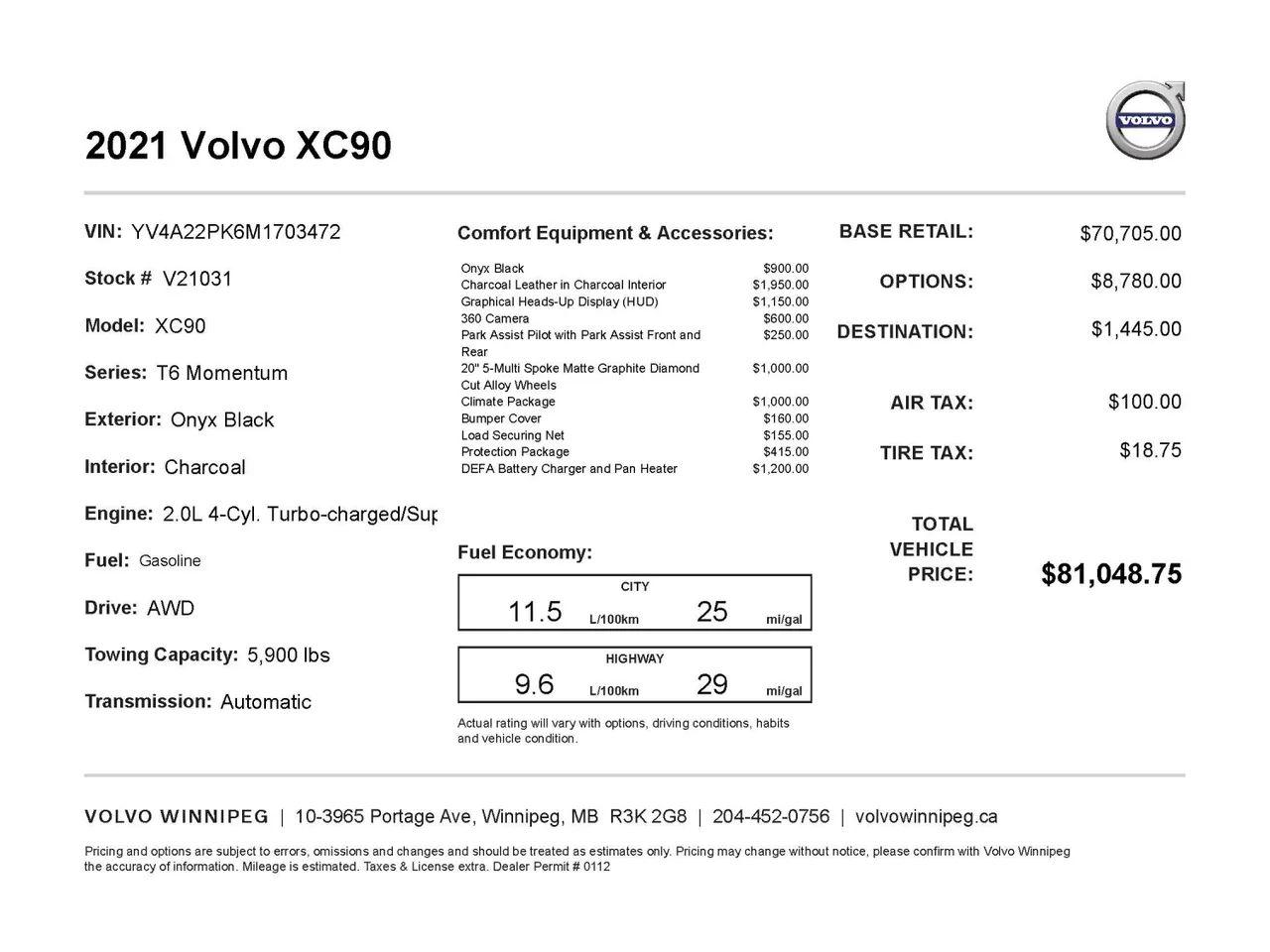 2021 Volvo XC90 Momentum-1
