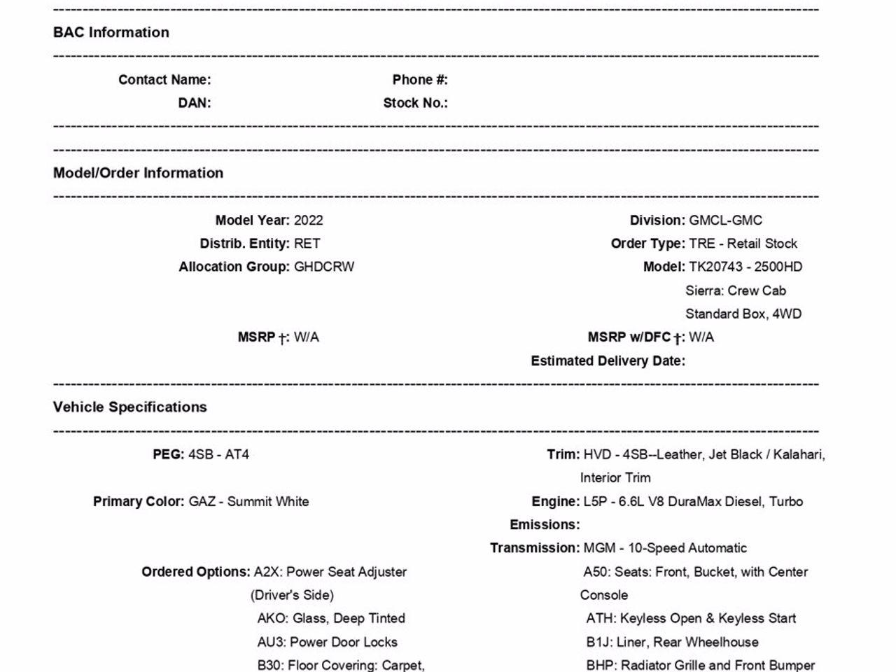 2022 GMC Sierra 2500HD AT4-1